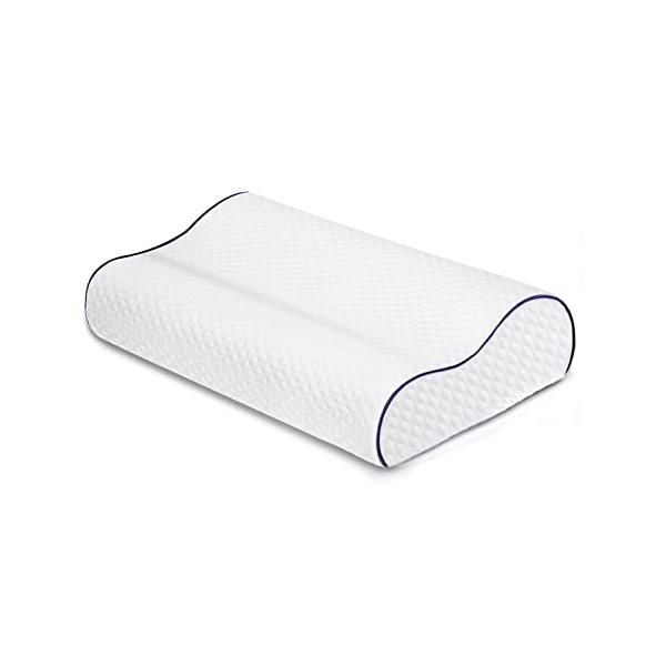 他サイト： Fityou 安眠枕 低反発まくら 快眠枕 枕 pillow 二段階の選べる高さ 通気性 カバー洗濯可 肌触り良い 子供大人兼用 ホワイト(50の商品画像