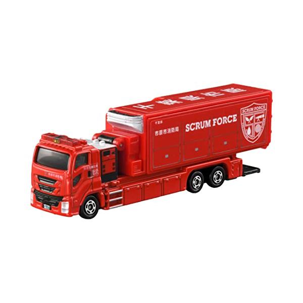 他サイト： タカラトミー トミカ ロングタイプトミカ No.121 市原市消防局 スクラムフォース ミニカー おもちゃ 3歳以上の商品画像