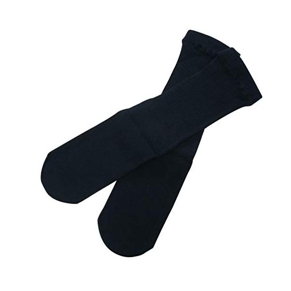 カジュアル・ブラック  ・素材：綿８５％、ナイロン、ポリウレタン。縮みにくい設計です。乾燥機80℃まで対応。コットン混で気持ちの良い肌触り。・通常24cm〜28cmサイズなのですが、よく伸びますのでギブスを装着したような足にも入ります。・縮...