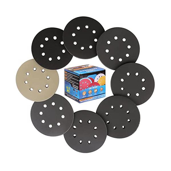 (#240~3000番)セット・ 125MM ・・MaterialType:(#240~3000番)セット・?【研削効率がアップします】炭化ケイ素耐水ペーパー、乾き濡れ両用サンドペーパー には地球上で3番目に硬い化合物である炭化ケイ素を採用...