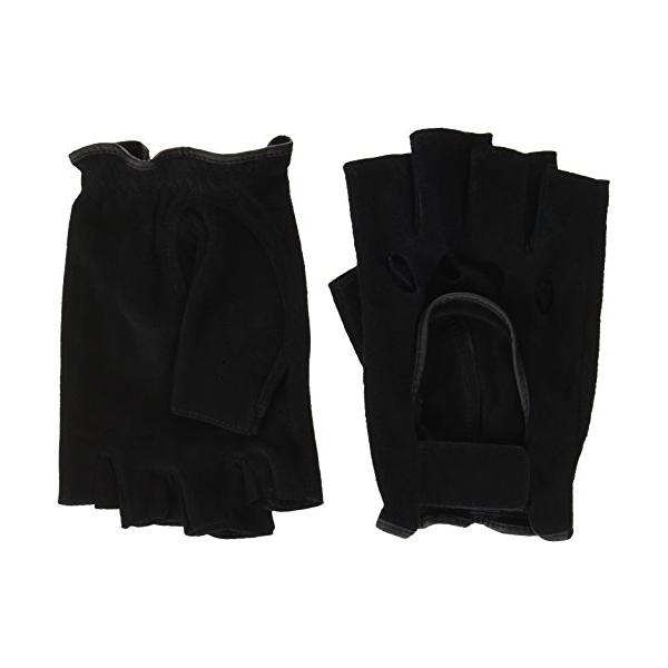 ハーフフィンガーブラック/24cm/PS-1・Color:ブラックSize:24cm・パッケージ個数:1・サイズ：２４cm(サイズは手のひらの人差し指の付根から小指の付根を通って一周した長さを目安として下さい)