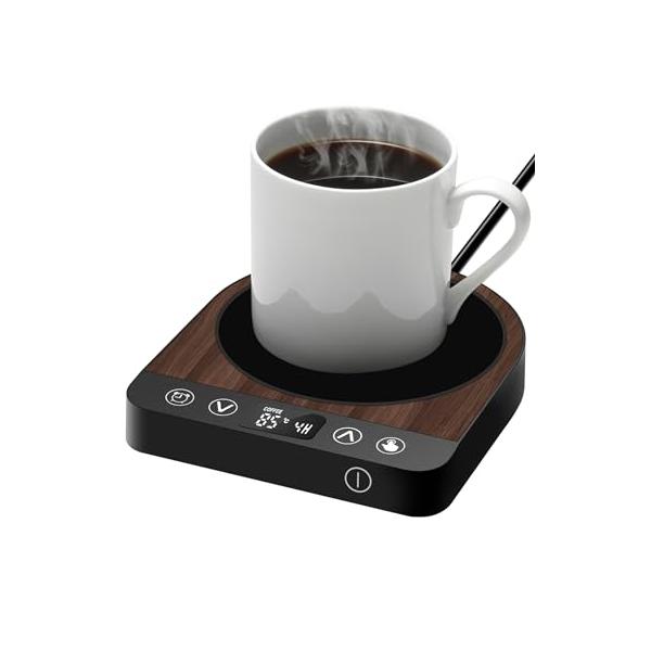 半円形-木目/-/-・Color:半円形-木目・ご注意ください：カップは撮影用で、含まれていません。また、製品が日本のPSE安全基準に適合させるために、電源コードは製品が実際に必要とするよりも太くなります。・４つの保温モード・誤起動防止カッ...