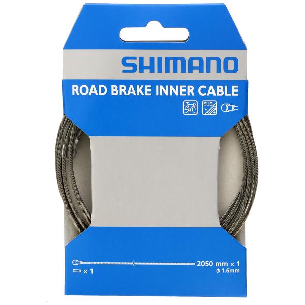 他サイト： シマノ(SHIMANO) リペアパーツ ブレーキインナーケーブル ステンレス ROAD 2050mm Y80098330 ブラックの商品画像