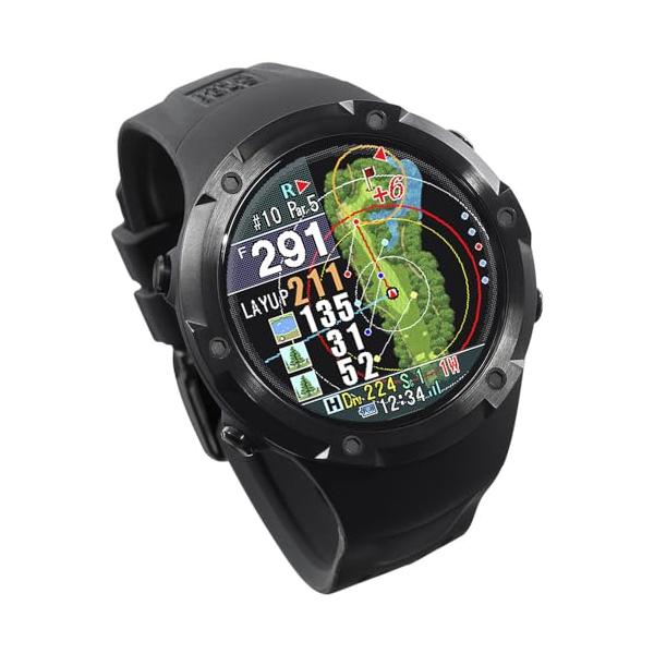 ShotNavi Evolve PRO(ショットナビ) GPSチップ「M10」 ShotNavi Evolve PRO(ショットナビ) ブラック 大画面カラー液晶