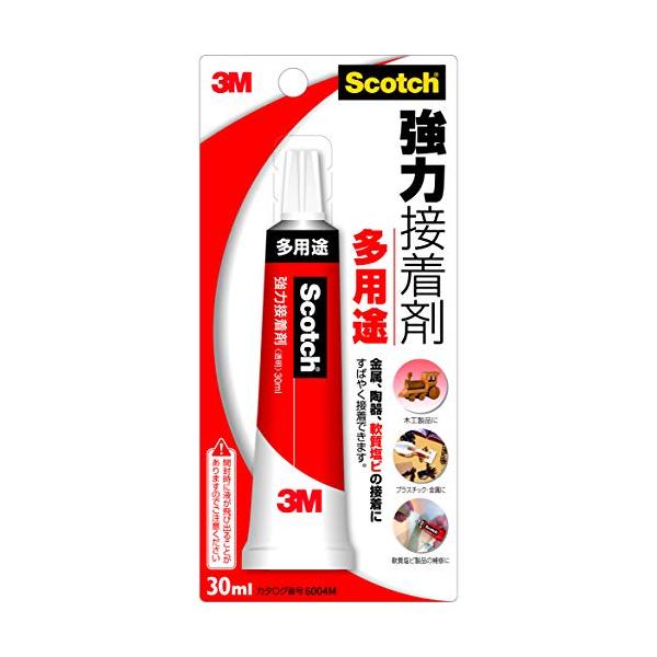 他サイト： スリーエム(3M) スコッチR 強力接着剤 多用途 30ml 6004Mの商品画像
