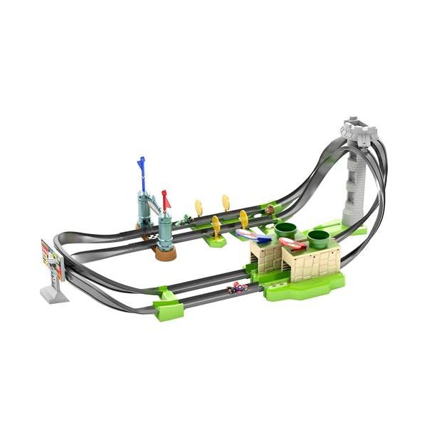 ホットウィール マリオカート サーキット ライト トラックセット