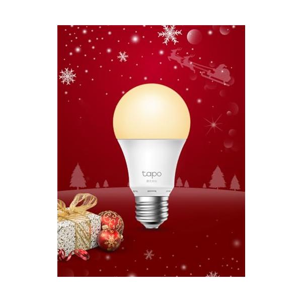 他サイト： TP-Link LED電球 Tapo スマート LED ランプ 調光タイプ 電球色 E26 800lm Echo シリーズ/Google ホームの商品画像