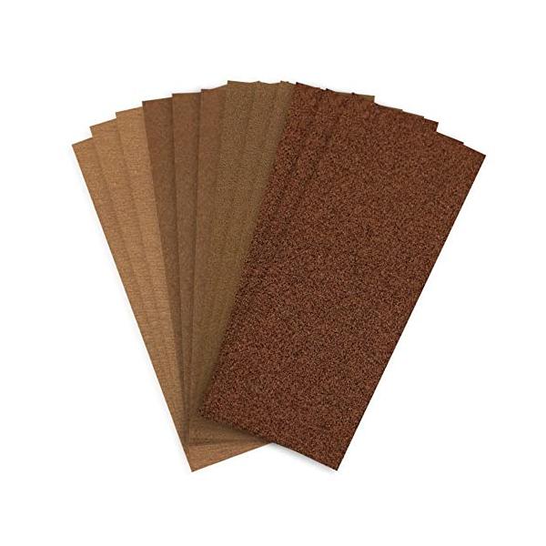 他サイト： ビッグマン(Bigman) 日本製 紙ヤスリ 12枚セット (#80#150#240#400 各3枚) サンダー取り付け可能 紙やすり サンドペの商品画像