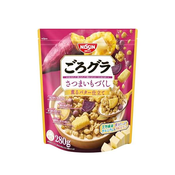 他サイト： 日清シスコ ごろグラ さつまいもづくし 280g×6袋の商品画像