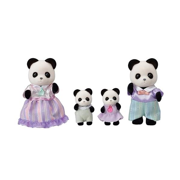 パンダファミリー/-/FS-39・Style:パンダPatternName:ファミリー・いつもにぎやかな、パンダファミリーのお人形です。・アイディアマンのお父さん、手先が器用なお母さん、音楽やダンスが好きな赤ちゃんふたりの4体セットです。・...