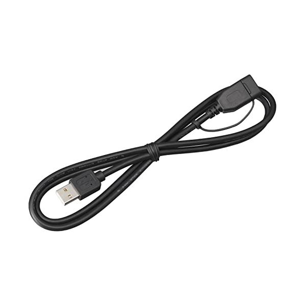 他サイト： ケンウッド(KENWOOD) MDV-S809F/S809L/S709/S709W専用USB接続ケーブル KNA-22USB ブラックの商品画像