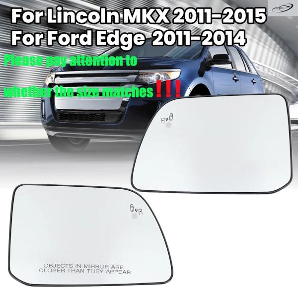 並行輸入品 フォード エッジ 2011-2014リンカーン MKX 2011-2015 US 仕様用ドアミラーガラスレンズヒーターサイドミラーガラスレンズカーア