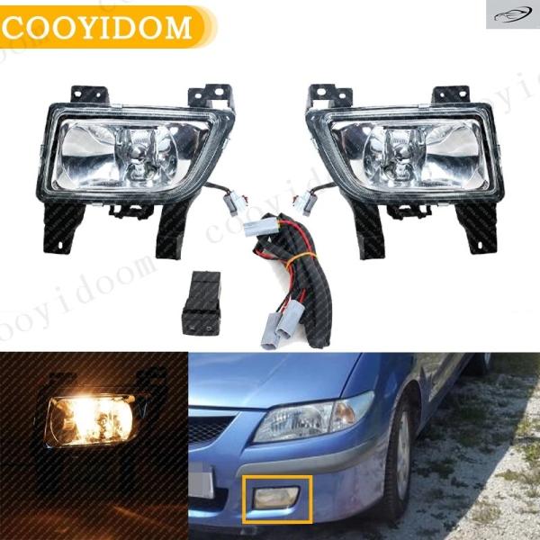 並行輸入品 マツダ プレマシー 1998/01/01-2004プロテージ 1998 用 フロントバンパー フォグランプ フォグライトアセンブリ BJ B25G-