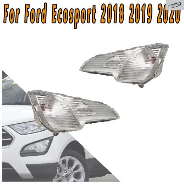 並行輸入品 フォード エコスポーツ 2018 2019 2020 用 フロントバンパーライト フォグランプ デイタイムランニングライト ウインカー 防曇ライト