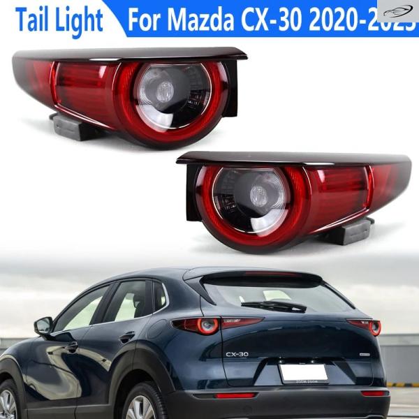 並行輸入品 マツダ CX-30 2020 - 23 用 LED リアテールライト ハザードブレーキストップフォグランプウィンカーライト カーアクセサリー