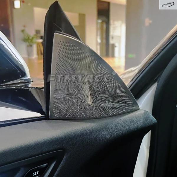 並行輸入品 BMW 2シリーズ グランクーペ F44 2020 2021-2023用 カーオーディオスピーカーツイーターカバー ドアスピーカーカバー 車内アクセ