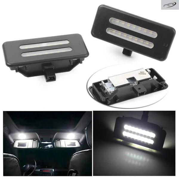 並行輸入品 BMW 3 5シリーズ X3 X5 X6 E90 E91 E92 E60 E61 E70 E71 E84 F25用 ホワイトLED車内サンバイザーミ