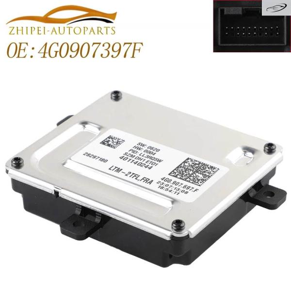 並行輸入品 4G0907397F ヘッドライト LED DRL コントロール モジュール 車 4G0907697F 4G0.907.697.F アウディ A6 