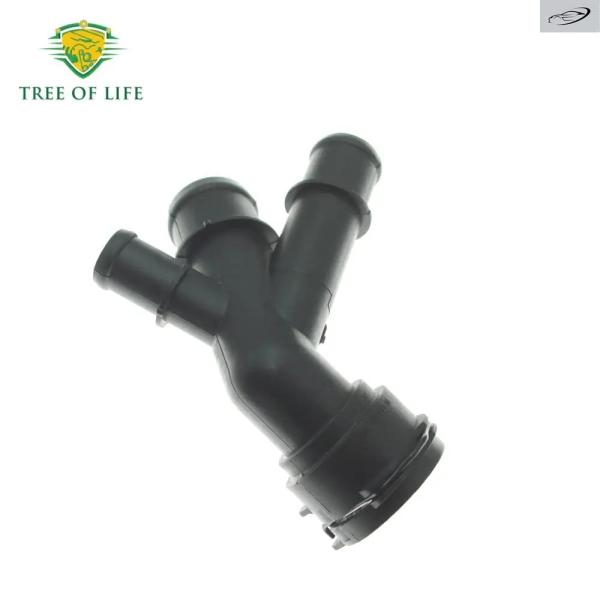 並行輸入品 アウディ TT/TTS クーペ A3 2015 2016 2017 VW ゴルフ用エンジン冷却水パイプジョイント 5Q0122291BF 5Q012