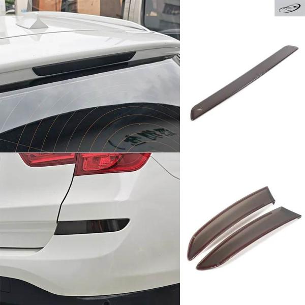 並行輸入品 BMW X3 F25 2011-2017用 ABSブラックカーリアフォグランプハイブレーキランプシグナルライトカバー装飾アクセサリー