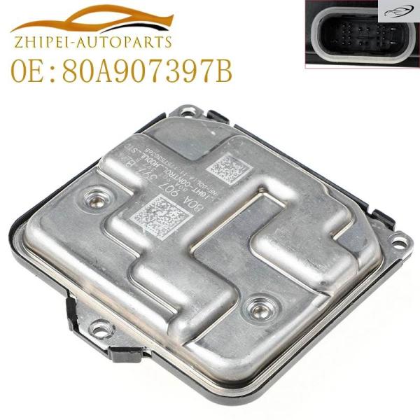 並行輸入品 80A907397B LEDヘッドライトDRLコントロールユニットモジュールカー80A 907 397B2018年式アウディQ5 A8
