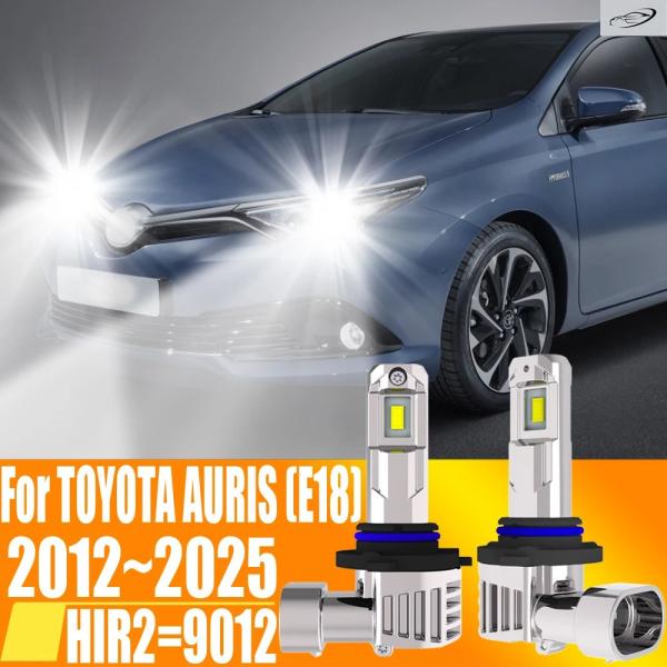 並行輸入品 トヨタ オーリス E18 2012〜2025年モデル用 HIR2 LEDヘッドライト Canbus 9012 車用バルブ 高出力白色ライトダイオード