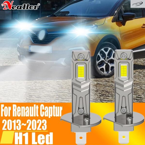 並行輸入品 H1 LEDライト Canbusバルブ 車用ヘッドライト 高出力 オートフォグダイオード バイク用ドライビングランニングランプ 12V 55W ルノ