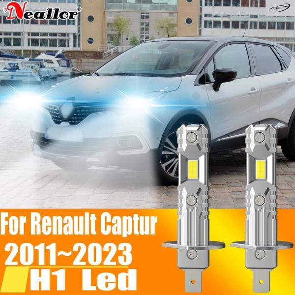 並行輸入品 H1 LEDライト Canbusバルブ 車用ヘッドライト 高出力 オートフォグダイオード バイク用ドライビングランニングランプ 12V 55W ルノ