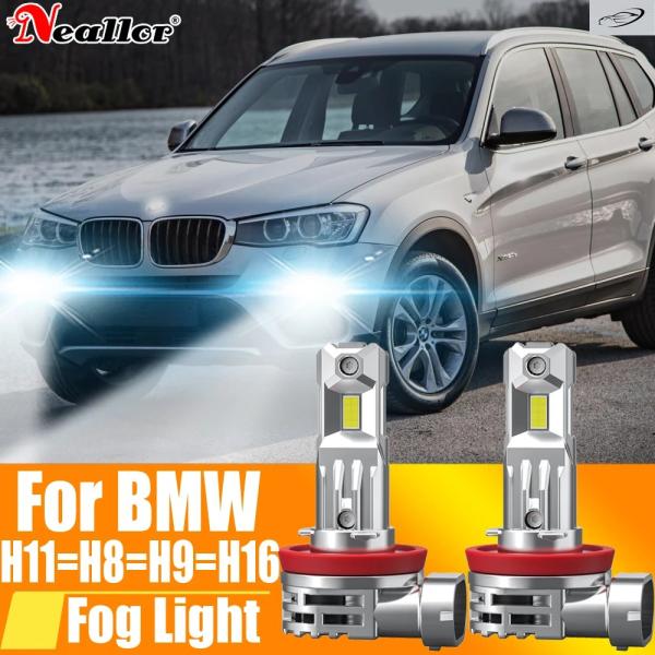 並行輸入品 BMW X3 F25 E83 F30用 H11 H8 LEDフォグランプ ヘッドライト Canbus H16 H9 車用バルブ 6000K ホワイト