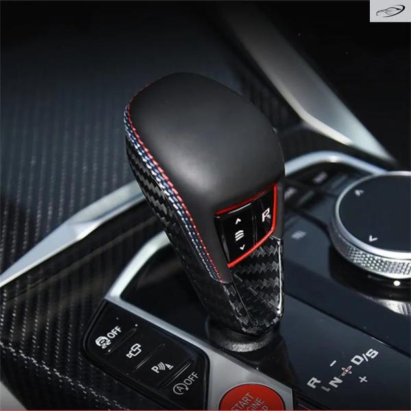 並行輸入品 BMW M2 M3 M4 X3M X4M M5  M8用カーボンシフトノブパネル装飾カーインテリア後付けアクセサリー