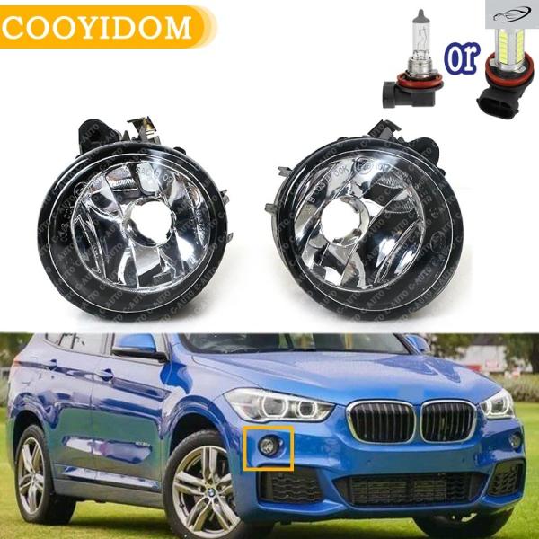 並行輸入品 BMW X3 X4 X5 X5M X6 X6M F48 2016-2018用 LEDバルブ/ハロゲンバルブ搭載車用フロントフォグランプ 631772