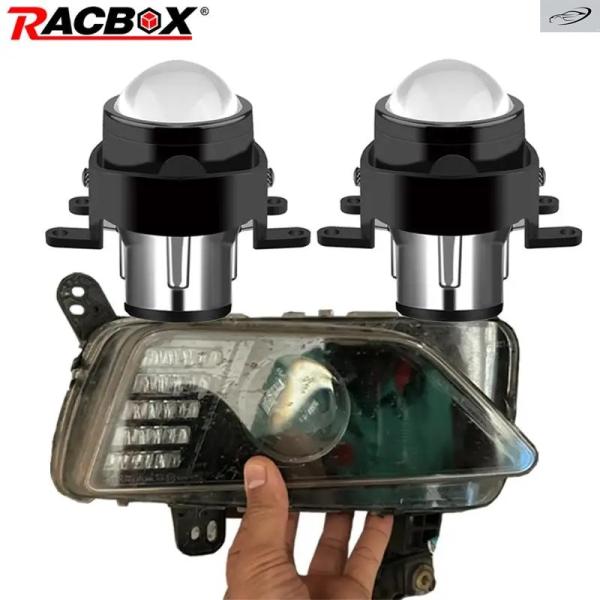 並行輸入品 フォード フィエスタフォーカスC-MAXフュージョンシトロエンプジョー 207 用のバイキセノンフォグライトプロジェクターレンズH11 HID バル