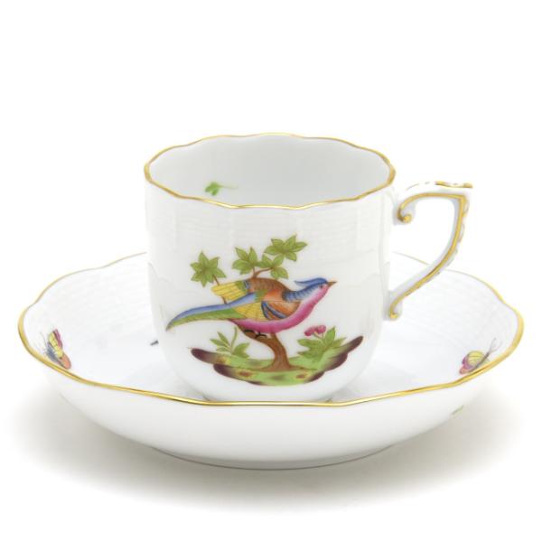 ヘレンド　コーヒーカップ3客 ヘレンド（HEREND） コーヒーカップ(160cc)＆ソーサー 雉・キジ(00707