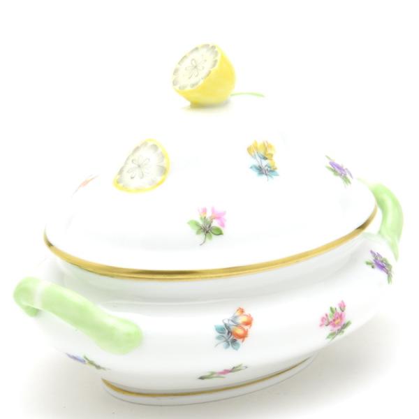 ヘレンド     ヴィクトリアオレンジ　レモン付き　チューリン ヘレンド ヴィクトリアオレンジレモン付きチューリン