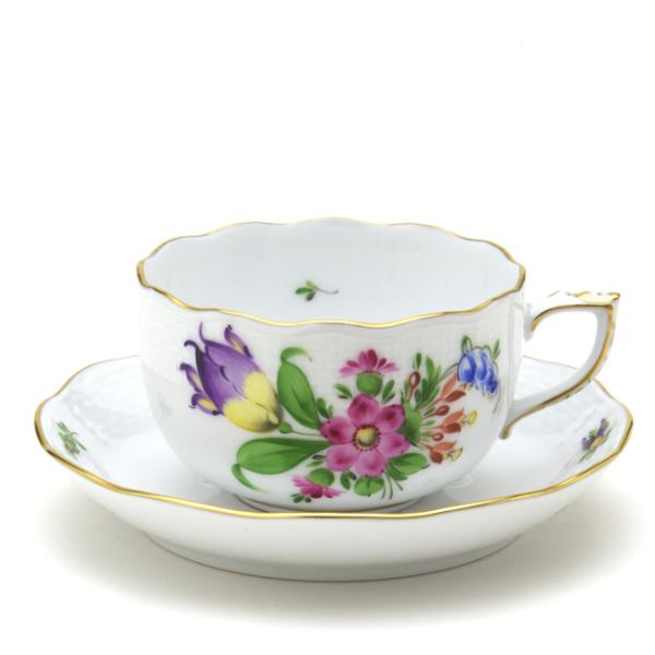 ヘレンド ティーカップ チューリップの花束(BT-4) 手描き 磁器製 ヘレンド ティーカップ チューリップの花束(BT-4) 手描き 磁器製