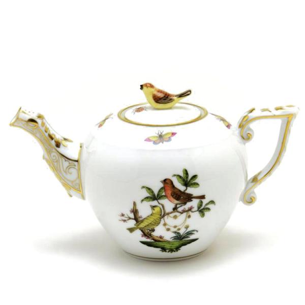 美品　ヘレンド　ロスチャイルドバード ヘレンド（HEREND） ティーポット(ミニ) ロスチャイルドバード(RO-06