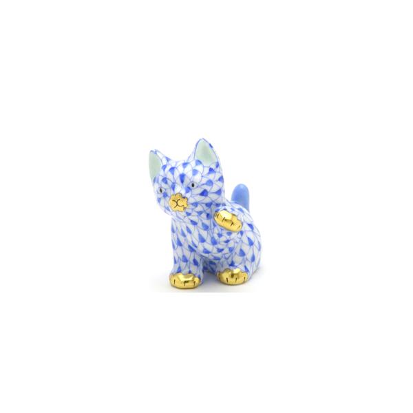 ヘレンド Herend 手招きネコ ミニ ブルーの鱗模様 手描き 猫置物 フィギュリン 飾り物 Buyee Buyee Japanese Proxy Service Buy From Japan Bot Online
