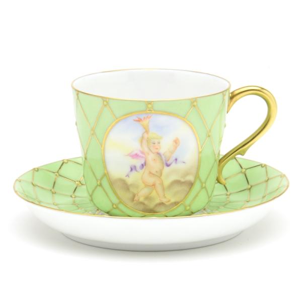 ヘレンド（HEREND） コーヒーカップ(150cc)＆ソーサー フンボルト