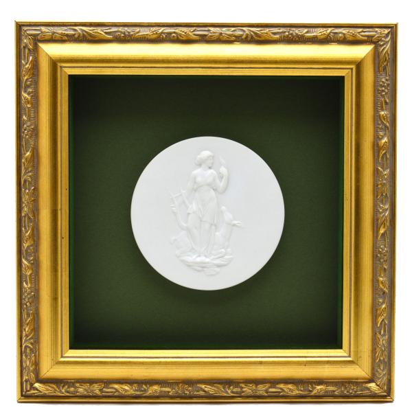 �Z�[�u��(Sevres)���� ���蕨 ��̏��_ �f�B�A���k�Ǝ���(���a:12cm)�󕂂����� 2001�N:Dominique Combot�� �Ǐ���y�Z�[�u�����������璼�A���z�������� �V�i