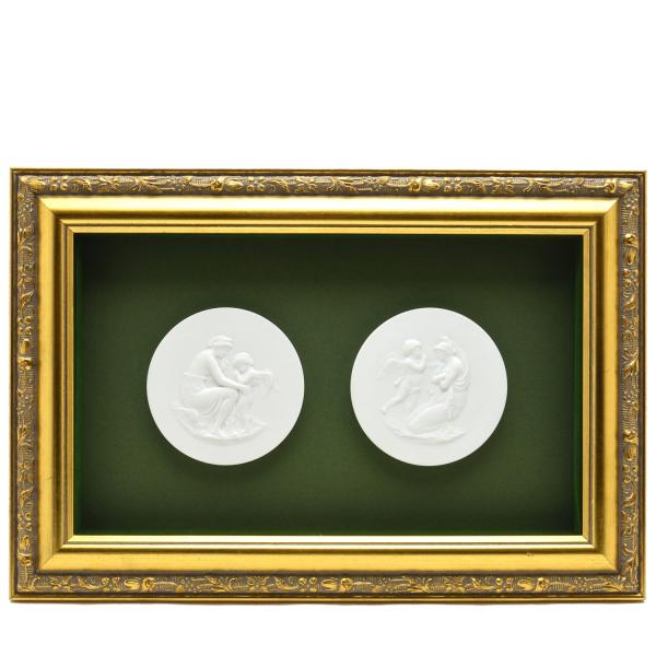 �Z�[�u��(Sevres) ���ւ̃��b�X��&amp;���̃��b�X��(���a:10.2cm)�󕂂����� 2002�N:Chantal Bannelier�EMichel Maillot��y�Z�[�u�����璼�A���z�������� �V�i