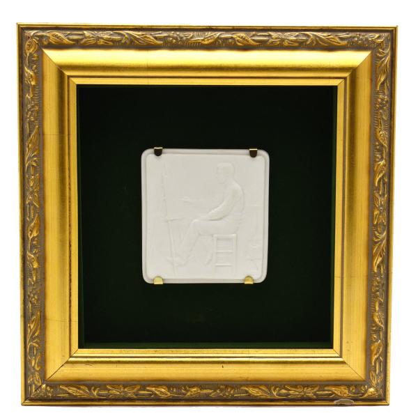 �y�󏭁z�Z�[�u��(Sevres) ���� ���(����:9.6cm)�󕂂����� 1906�N:Etienne-Victor EXBRAYA�� �H�[�̌Â��R���N�V�����y�Z�[�u�����������璼�A���z��������