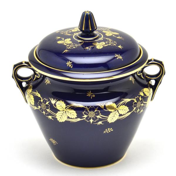 セーブル 蓋付きボックス ペイル 24K金彩のポイント解説