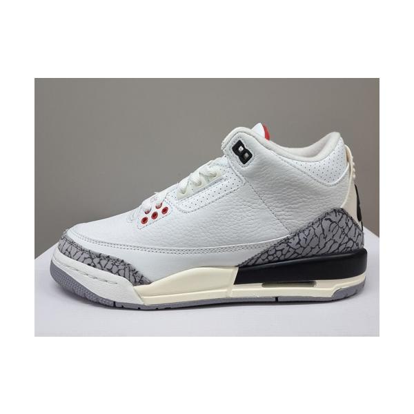 24.5cm DM0967-100 AIR JORDAN 3 RETRO GS White Cement Reimagined