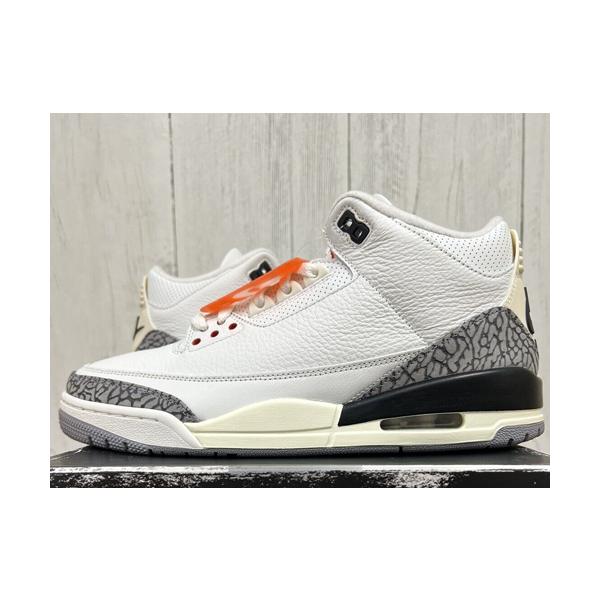 30cm DN3707-100 AIR JORDAN 3 RETRO White Cement Reimagined エア