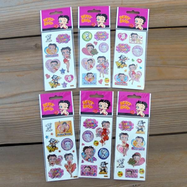 レターパックプラス対応 Betty Boop ベティブープ キラキラステッカー 6枚セット シール 小さい ミニサイズ 04年製造 可愛い アメリカ キャラクター Buyee Buyee 提供一站式最全面最专业现地yahoo Japan拍卖代bid代拍代购服务 Bot Online