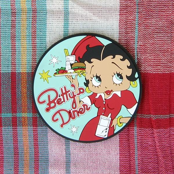 レターパックプラス対応 Betty Boop ベティブープ ラバー コースター ダイナー 丸い 可愛い ゴム アメリカキャラクター 生活雑貨 日用品 キッチン インテリア Bt02 アメリカン雑貨hermit ハーミット 通販 Yahoo ショッピング