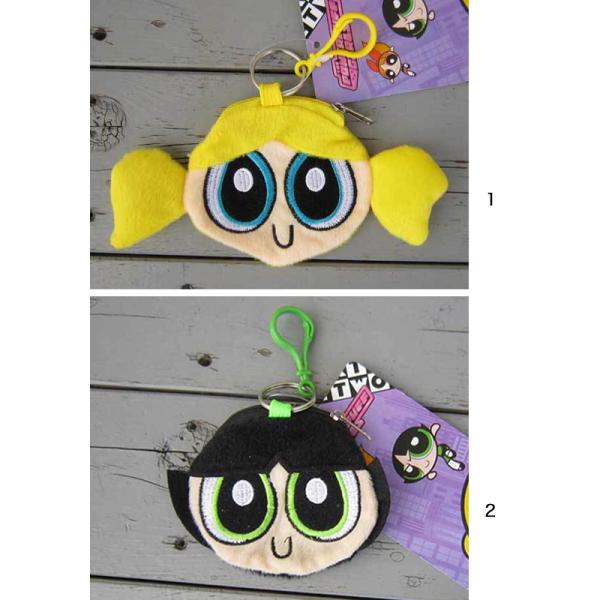 レターパックプラス対応 パワーパフガールズ クリップオン コインケース バブルス バターカップ コインポーチ 小銭入れ 財布 アメリカキャラクター アメリカ雑貨