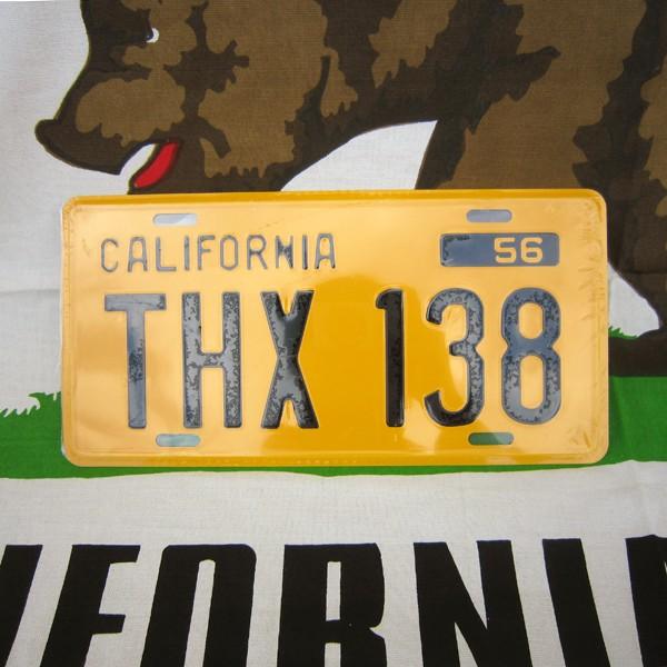 レターパックプラス対応 アメリカン グラフィティ アルミ ライセンスプレート アメリカ映画 ナンバープレート Cmプレート ガレージ ディスプレイ Cmp Thx138 アメリカン雑貨hermit ハーミット 通販 Yahoo ショッピング