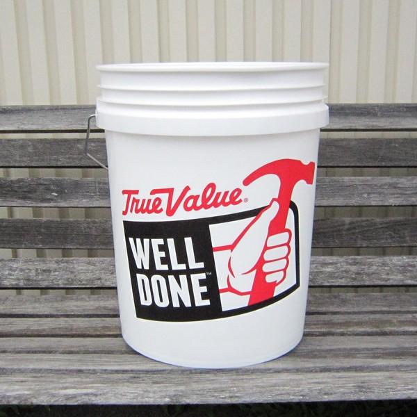 True Value トゥルーバリュー 5ガロン バケツ アメリカのホームセンター アメリカ雑貨 ガレージ 掃除具 大きい 19リットル インテリア雑貨 ゴミ箱 収納用品 Co 100 アメリカン雑貨hermit ハーミット 通販 Yahoo ショッピング