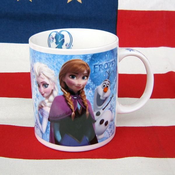 アナと雪の女王 マグカップ ブルー 陶器製 340ml ディズニー プリンセス アメリカキャラクター 食器 日用雑貨 キッチン雑貨 可愛い 女児 レディース Dsp Cmg2 Ab アメリカン雑貨hermit ハーミット 通販 Yahoo ショッピング